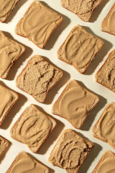 HEYNUT %100 Fıstık Ezmesi (Parçacıklı) 800 g Şeker İlavesiz Katkısız Glutensiz Vegan Yüksek Protein
