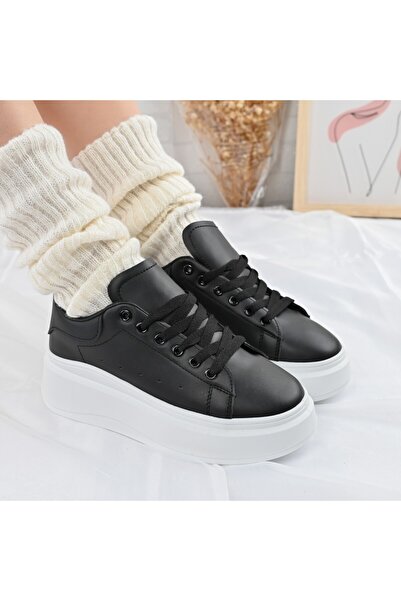 Tmall Pantofi sport de dama,Din Piele ecologica,D1329,Negru