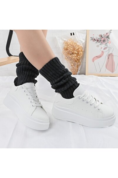 Tmall Pantofi sport de dama,Din Piele ecologica,D1329,Alb
