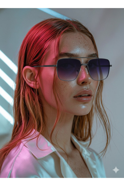 ESRADA Faye 2A376 Blue Unisex Sunglasses 50-22-151