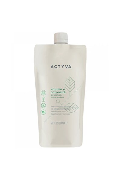 Kemon Actyva Volume e Corposità Volume Shampoo, 1000 ml Ανταλλακτικό