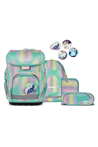 Ergobag cubo light Schulranzen-Set 6-teilig