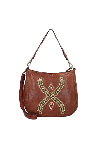 Campomaggi Schultertasche Leder 32 cm