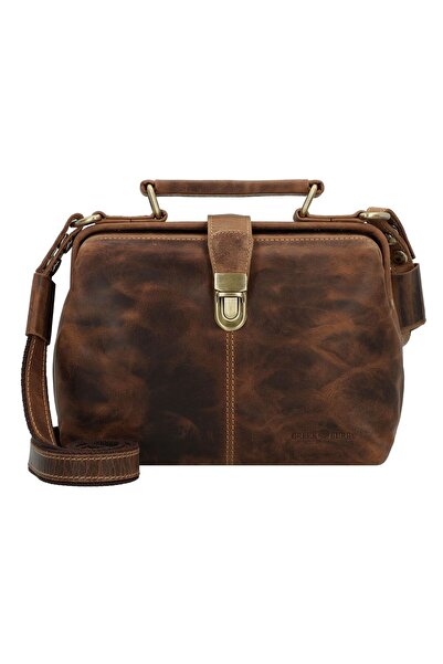 Greenburry Vintage Umhängetasche Leder 24 cm