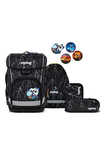 Ergobag cubo light Schulranzen-Set 6-teilig