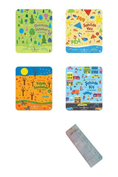 TÜRKİYE İŞ BANKASI KÜLTÜR YAYINLARI 3-7 Yaş Ara Bul Gizli Nesneler Dikkat ve ...