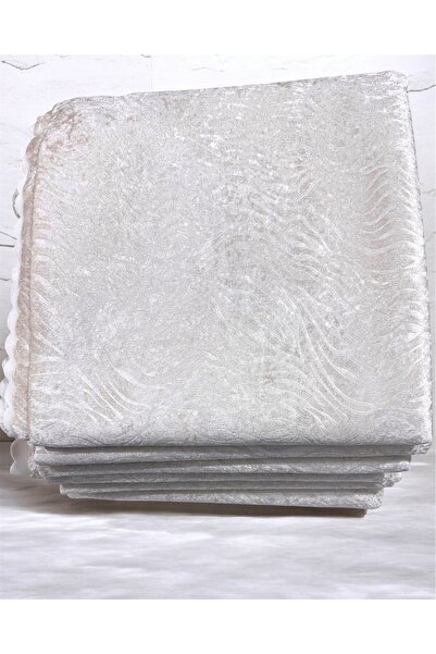 kumaşçıtr Koltuk Çekyat Örtüsü– Kaymaz Tabanlı Süngerli Kadife Kumaş Taş Gofraj Baskı