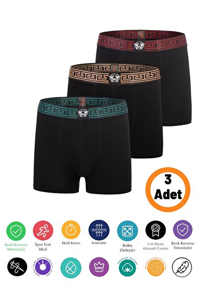 DU&ME Erkek Pamuklu Boxer Rahat Nefes Alabilir Premium Iç Giyim Special For Me
