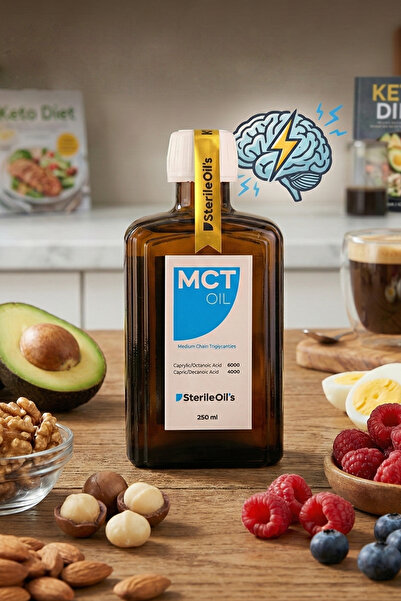 Sterile Oil's Mct Oil / Hindistan Cevizi Yağı Fraksiyonu 250ml