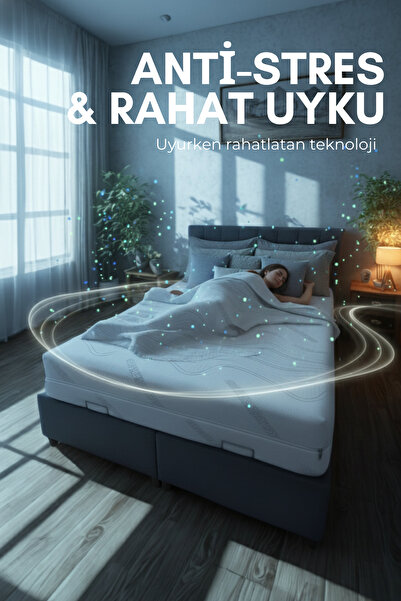 Siervotex Anti Stres Özellikli Fermuarlı Yatak Kılıfı, Yatak Kılıfı, Yatak Pe...
