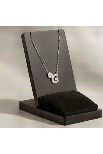 Meyra Accessories Silver Stainless Non-Tarnish Steel Necklace - Stylish Detai...