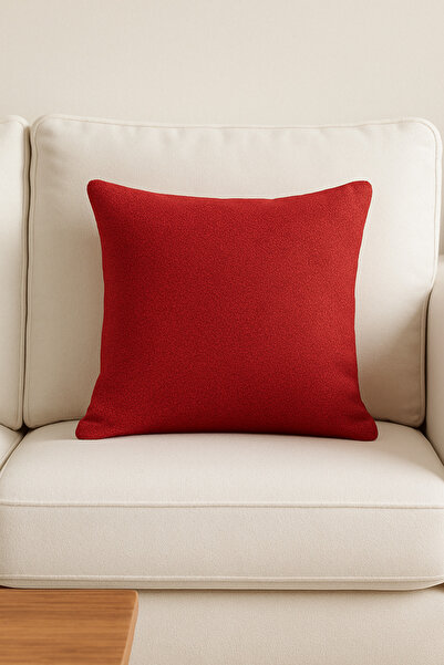 MEFAKS TEKSTİL Декоративна калъфка за възглавница 45x45 cm, букле тъкан - Мод...