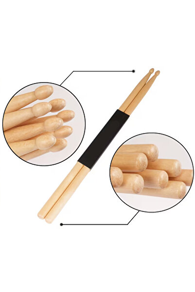 FRANSUA Baget,Davul Bateri Bageti Drumsticks 5A