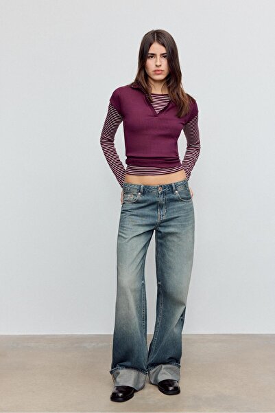 Stradivarius Basic polo tişört