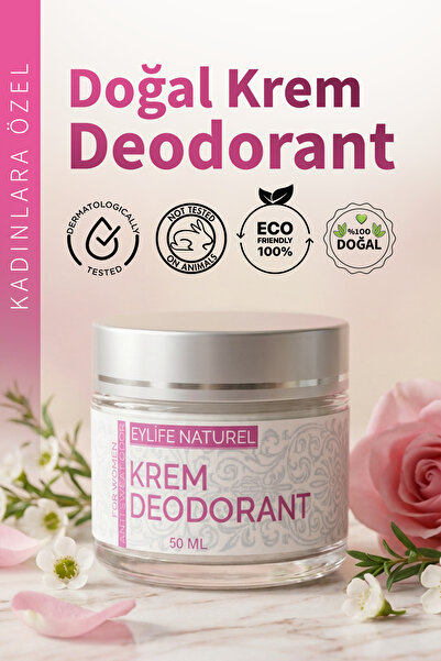 eylife naturel Kadın Deo Krem 50 ml