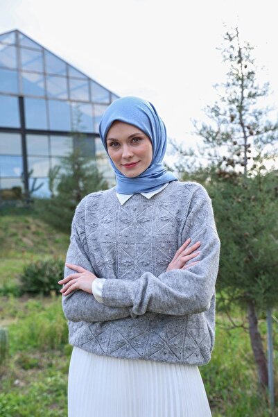 İpekhan Celina Jakar Шарф Блакитний 9902-16