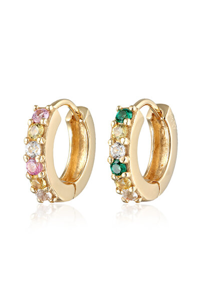 HAZE & GLORY Ohrringe HG – Ohrringe für Damen aus 375er Gelbgold, Damenschmuc...