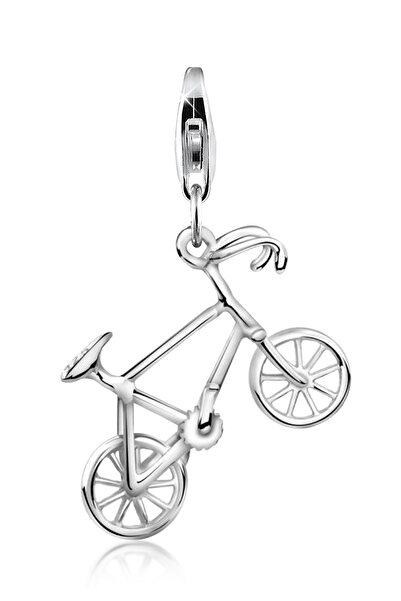 Nenalina Charms Damen-Fahrrad-Anhänger aus 925er Sterlingsilber