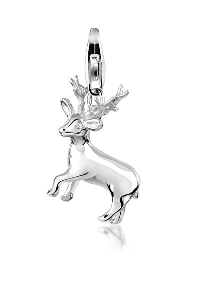 Nenalina Charms Hirsch Natur Tierfreund 925 Silber