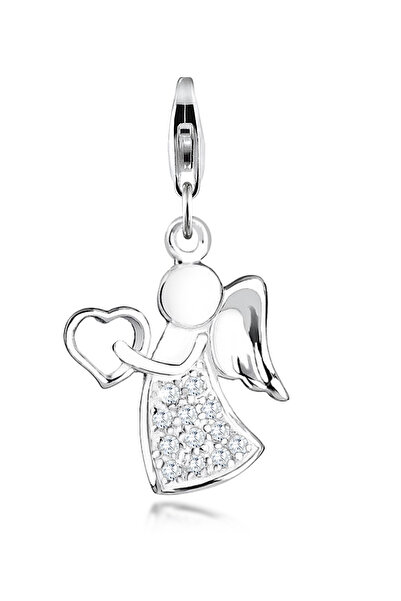 Nenalina Charms Angel Luck Ber Zirconia 925 Sterling Silver