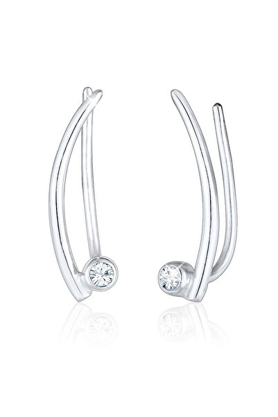 ELLI Ohrringe für Damen mit Kristallen aus 925er Sterlingsilber