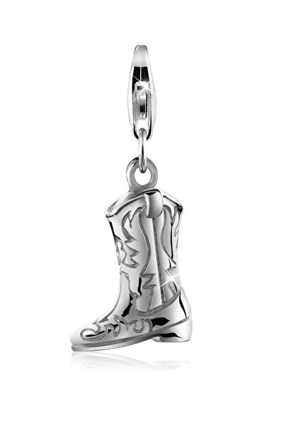 Nenalina Charms Anhänger Westernstiefel Cowboy Boots 925 Silber