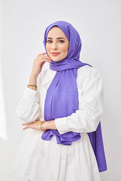 İpekhan Lego Desen İpeksi Jakar Şal Mor 9004-06