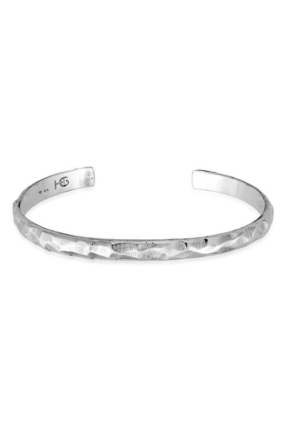 HAZE & GLORY Armband HG – Herrenarmreif aus 925er Sterlingsilber, Herrenschmuck, oxidiertes Silber