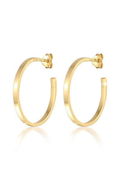 ELLI Ohrringe Damen Creolen Basic Classic aus 925er Sterlingsilber