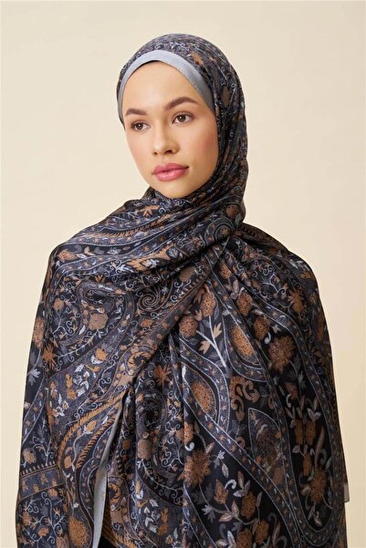 İpekhan Jardin Secret Collection Hint Vual İpek Şal 5011-01