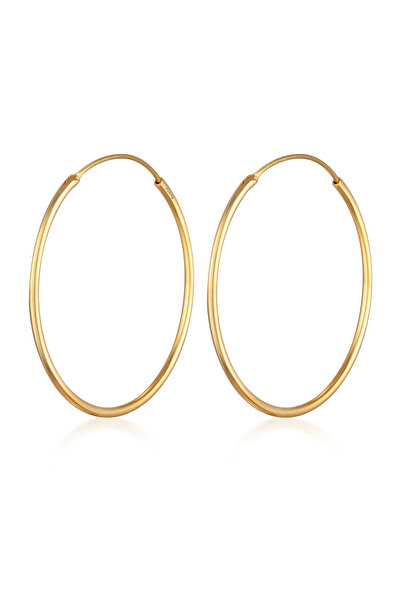 ELLI Ohrringe Damen Creolen Basic Classic aus 925er Sterlingsilber