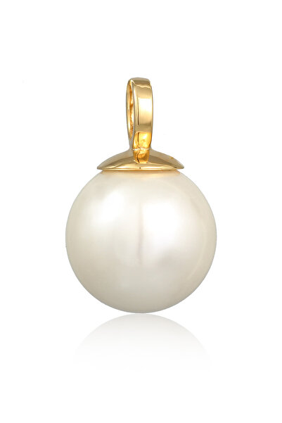 Nenalina Anhänger Damen Anhänger Basic Classic mit Muschelkernperle aus 925er...