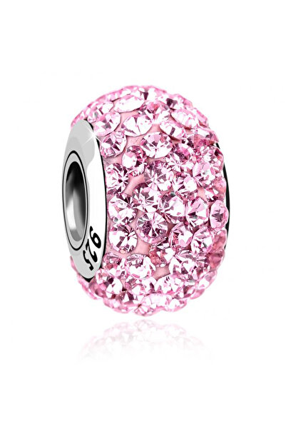 Nenalina Charms Kugel Bead Kristalle Glitzer 925 Silber