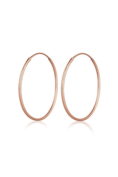 ELLI Ohrringe Damen Creolen Modern Basic aus 925er Sterlingsilber