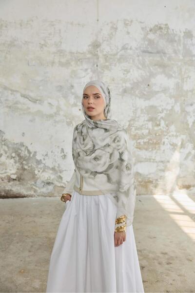 İpekhan Jardin Secret Collection Μαλακό Σάλι 3064-05