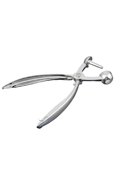 ORIGINAL DEALS Cireșe, vișine, scobitor pentru măsline, aluminiu premium, ergonomic, 19 cm, argintiu,