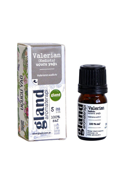 GLAND Aromaterapi Kedi Otu Kökü(VALERİAN ROOT) Uçucu Yağı - Valeriana Wallich...
