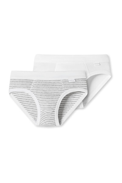 Schiesser Sportslips 2er-Pack Basic Kids Unterhose Unterwäsche Basic Klassisch