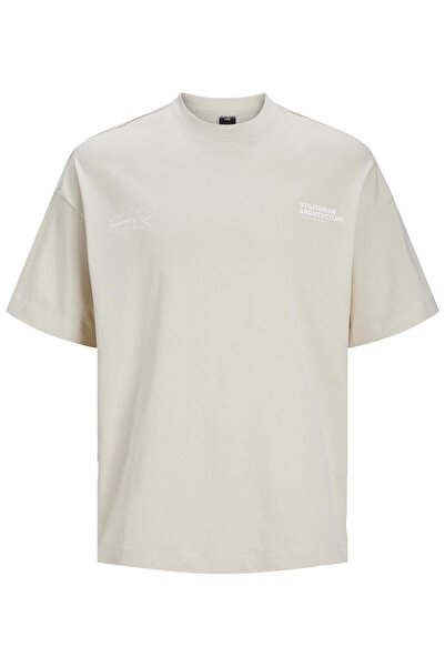 Jack & Jones T-Shirt ARCH Kurzarmshirt mit Rundhalsausschnitt und Print