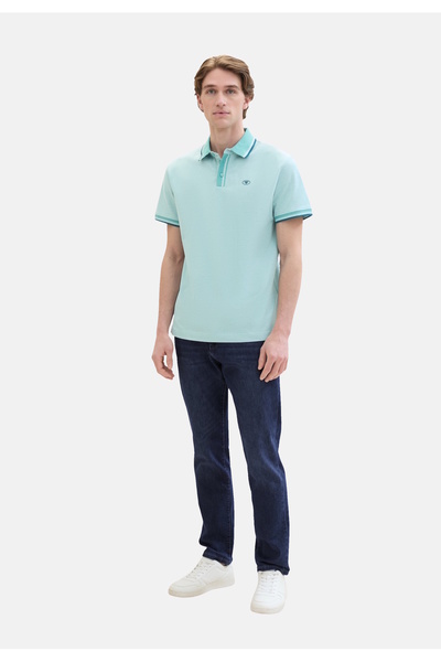 Tom Tailor Poloshirt Kurzarmshirt mit Polokragen