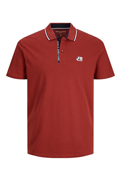 Jack & Jones LOGAN Polo Kurzarmshirt – Kontraststreifen und Logo-Detail