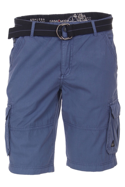 CASAMODA Hose Cargo-Bermuda mit Gürtel und seitlichen Taschen
