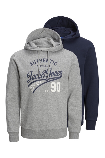 Jack & Jones Hoodie Ethan Kapuzensweatshirt Doppelpack