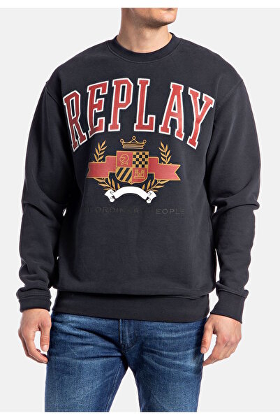 Replay Pullover PEACH HAND Sweatshirt