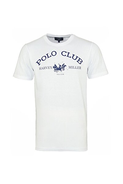 Harvey Miller Polo Club T-Shirt HRM Polo Club Kurzarm Rundhals
