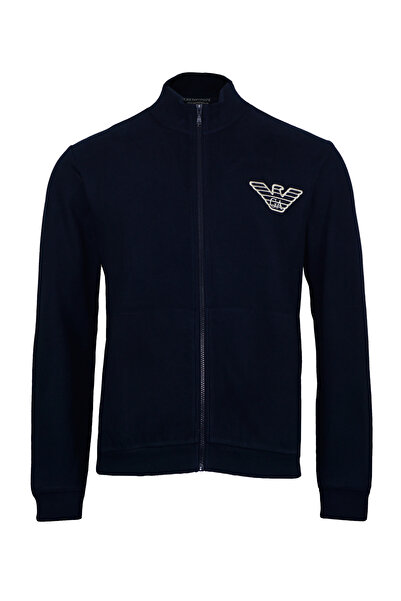 Emporio Armani Strickjacke Cardigan Reißverschluss