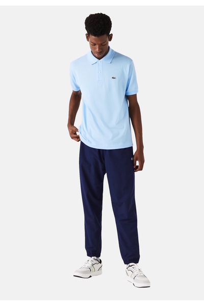 Lacoste Poloshirt Polo Kurzarmshirt aus Baumwoll-Petit-Piqué mit Logo-Stickerei