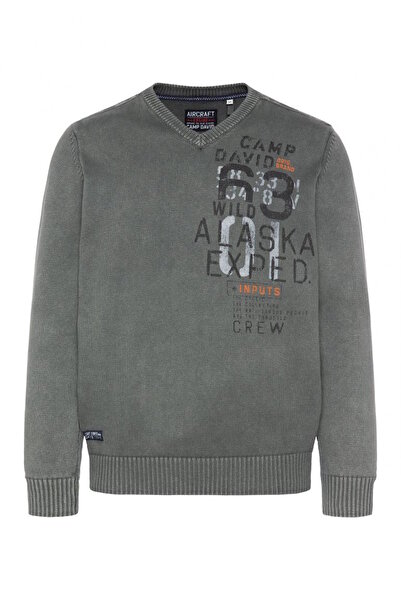 Camp David Pullover Strickpullover V-Neck