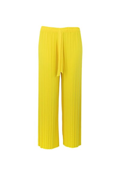 Oppland Γυναικεία μπουτίκ παντελόνια φούστα πλισέ μπροστινό μέρος ύφασμα Λεπτ...