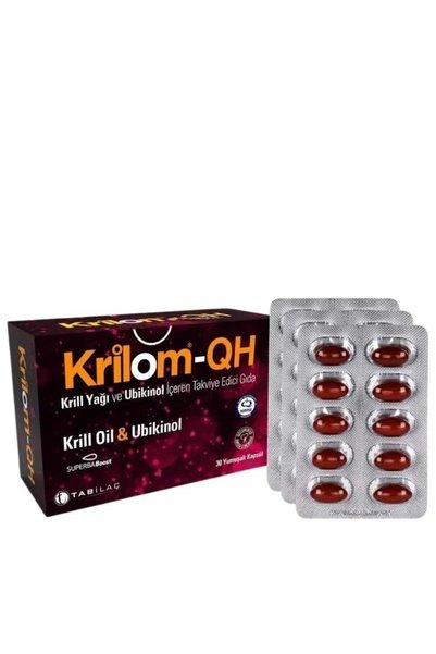 Krilom Qh Krill Oil and Ubikinol 30 Capsules